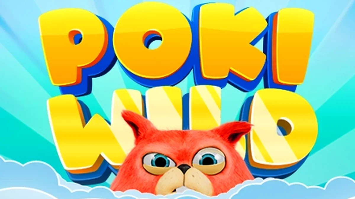 Makulay at masiglang interface ng Poki Wild slot game